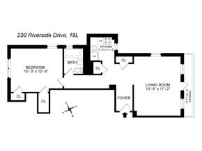 230 Riverside Drive 19L, New York NY 10025