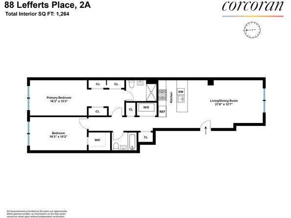 88 Lefferts Place 2A, Brooklyn NY 11238