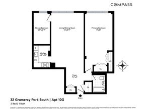 32 Gramercy Park S 10G, New York NY 10003