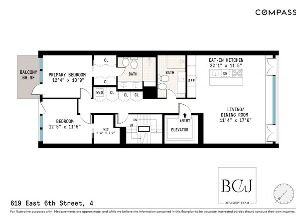 619 East 6th Street 4, New York NY 10009