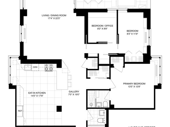 417 Grand Street D1801, New York NY 10002