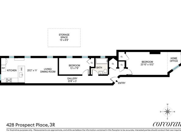 428 Prospect Place 3R, Brooklyn NY 11238