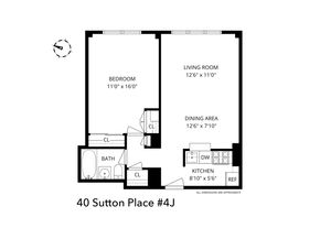 40 Sutton Place 4J, New York NY 10022