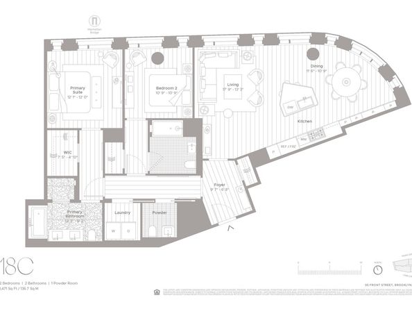 30 Front Street 18C, Brooklyn NY 11201