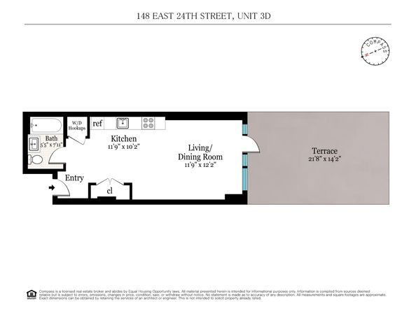 148 East 24th Street 3D, New York NY 10010