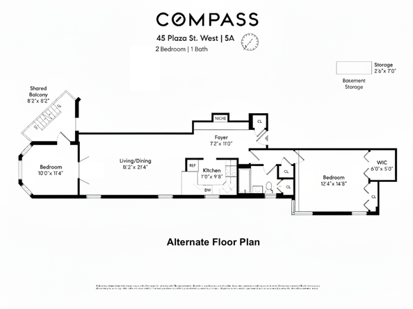 45 Plaza Street W 5A, Brooklyn NY 11217