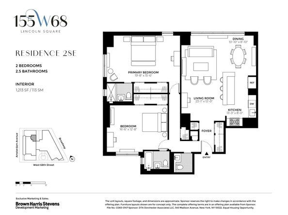 155 West 68th Street 28E, New York NY 10023