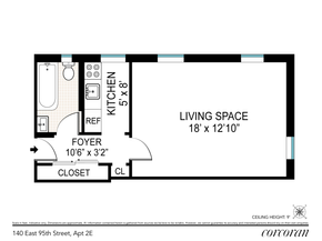 140 East 95th Street 2E, New York NY 10128