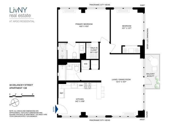 38 Delancey Street 13B, New York NY 10002