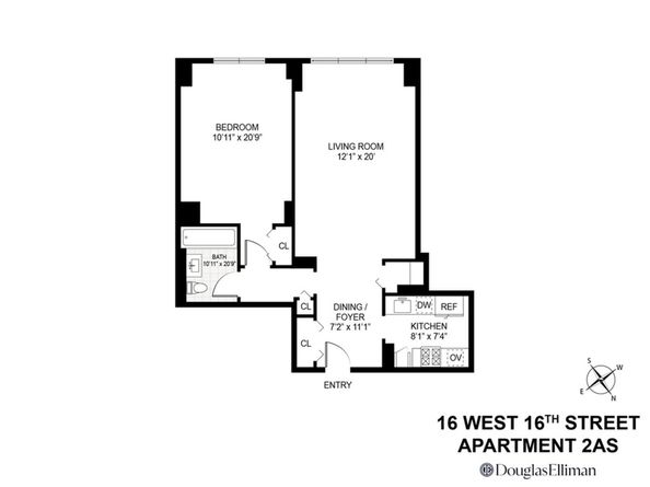 16 West 16th Street 2AS, New York NY 10011
