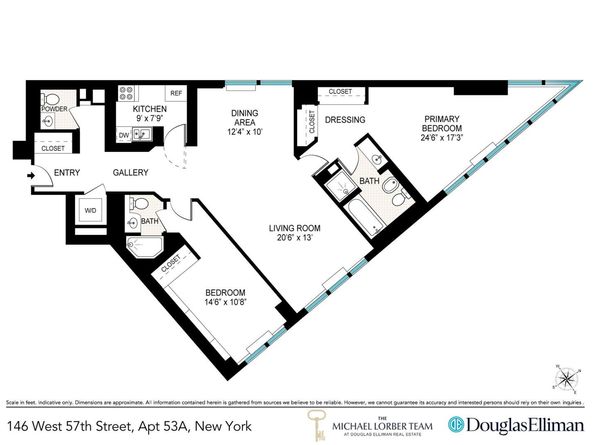 146 West 57th Street 53A, New York NY 10019