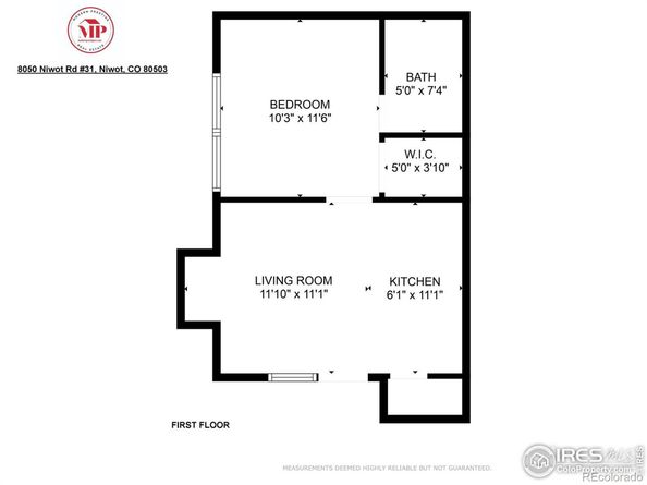 8050 Niwot Road 31, Niwot CO 80503