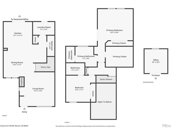 8300 Fairmount Drive M103, Denver CO 80247