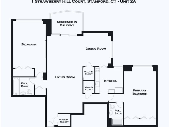 1 Strawberry Hill Court APT 2A, Stamford CT 06902