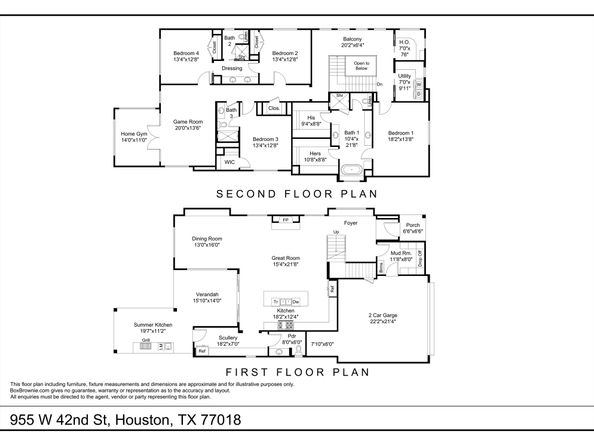 955 W 42nd Street, Houston TX 77018