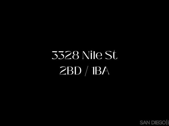3322 28 Nile St, San Diego CA 92104