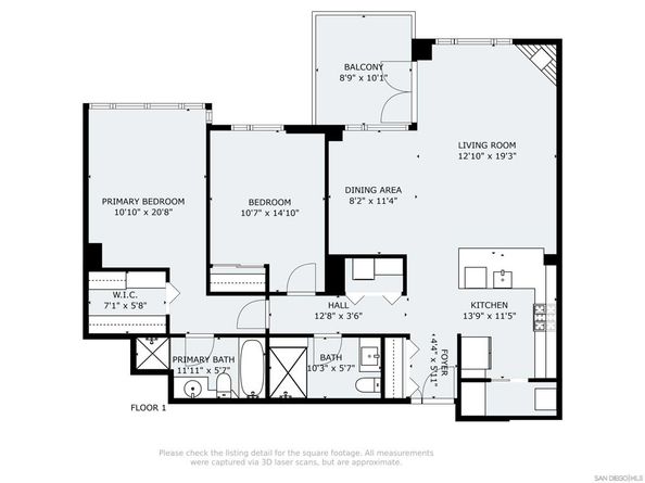 850 Beech Street 1503, San Diego CA 92101