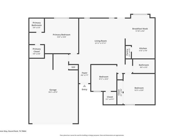 1408 Wroxton WAY, Round Rock TX 78664