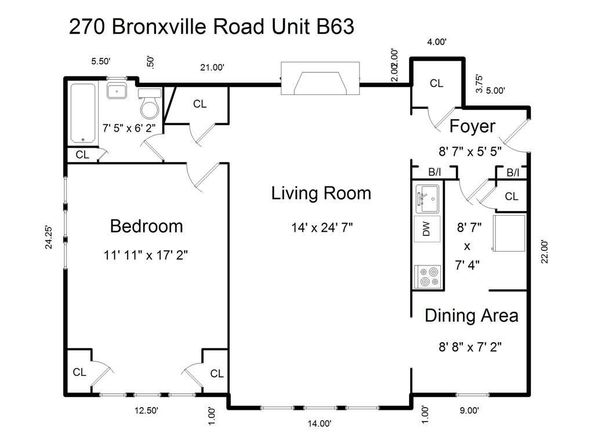 270 Bronxville Road B63, Bronxville NY 10708