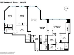 155 West 68th Street 1905/1906, New York NY 10023