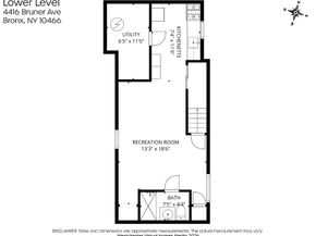 4416 Bruner Avenue, Bronx NY 10466