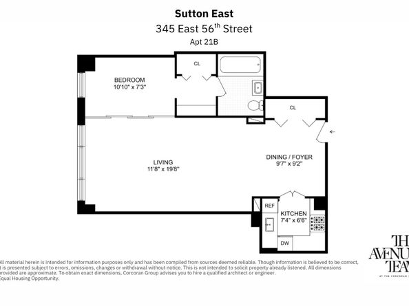 345 East 56th Street 21B, New York NY 10022