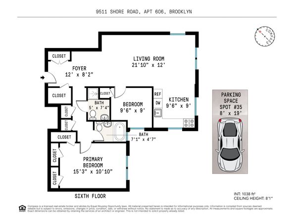 9511 Shore Road 606, Brooklyn NY 11209