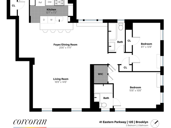 41 Eastern Parkway 12E, Brooklyn NY 11238