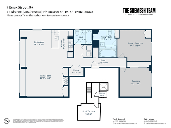 7 Essex Street 8A, New York NY 10002
