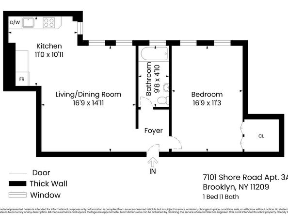 7101 Shore Road 3A, Brooklyn NY 11209