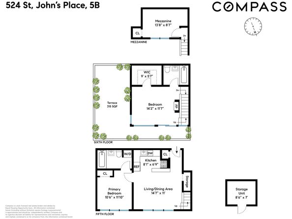524 St Johns Place 5B, Brooklyn NY 11238