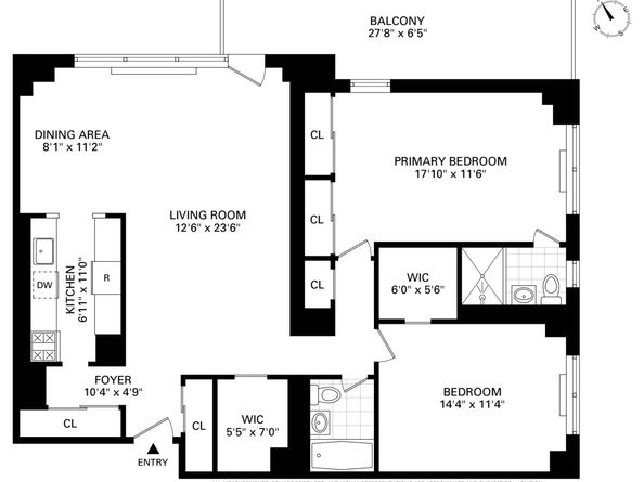 142 West End Avenue 18N, New York NY 10023
