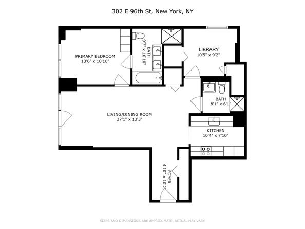 302 East 96th Street 302, New York NY 10128