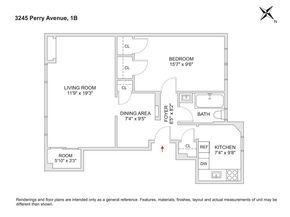 3245 Perry Avenue 1B, Bronx NY 10467