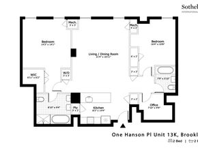 1 Hanson Place 13K, Brooklyn NY 11243