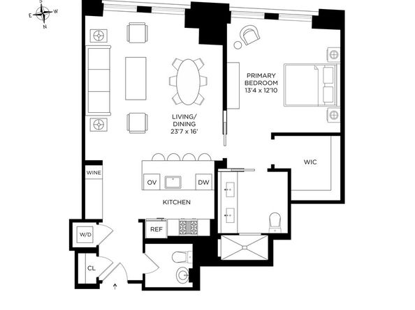 108 Leonard Street 10K, New York NY 10013