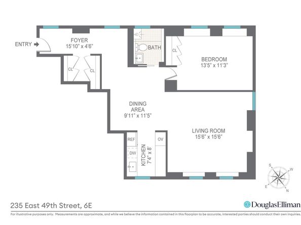 235 East 49th Street 6E, New York NY 10017