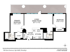 184 Kent Avenue A602, Brooklyn NY 11249