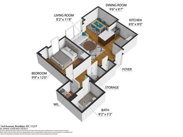 52 3rd Avenue 1A, Brooklyn NY 11217