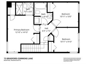 73 Bradford Commons Ln. 73, Braintree MA 02184
