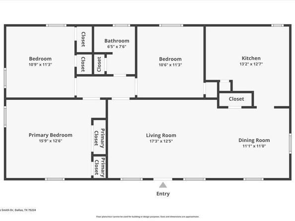 1204  Hoke Smith Drive , Dallas Texas 75224