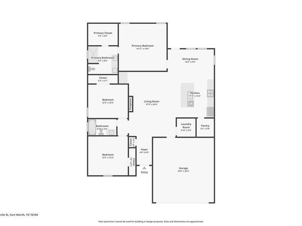 1310 E Myrtle Street , Fort Worth Texas 76104