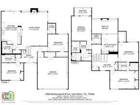 2966  Buttonwood Drive , Carrollton Texas 75006