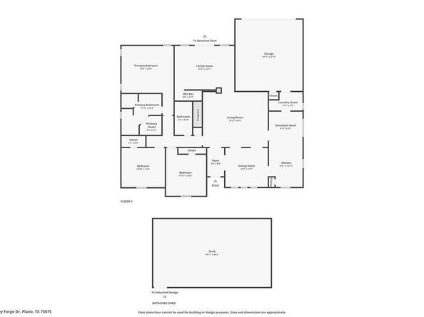 2100  Valley Forge Drive , Plano Texas 75075