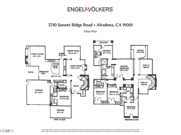 3710 Sunset Ridge Road, Altadena CA 91001