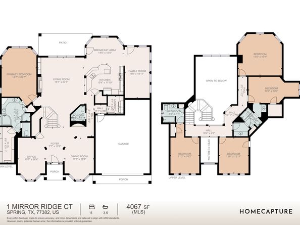 1 Mirror Ridge Court, The Woodlands TX 77382