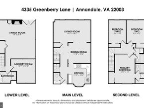 4335 Greenberry Lane, Annandale VA 22003