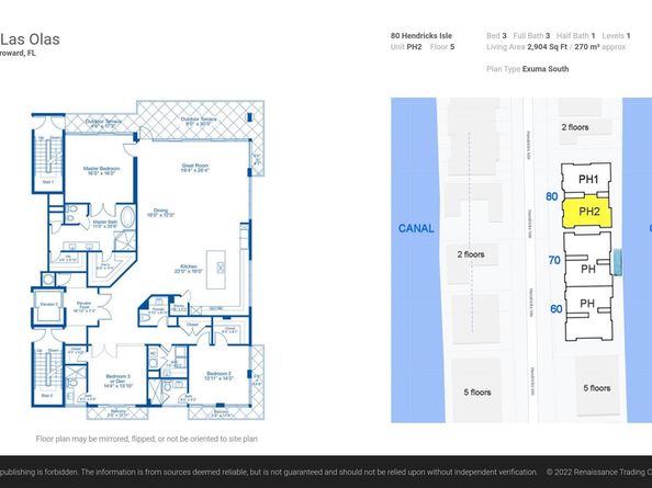 80 Hendricks Isle PH 2, Fort Lauderdale FL 33301