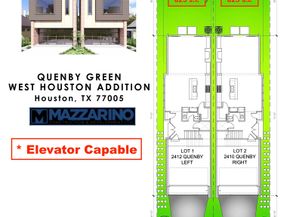 2410 QUENBY Street, Houston TX 77005