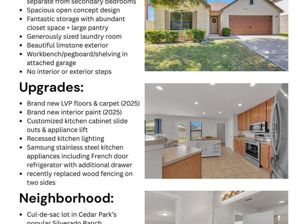 103 Outpost CV, Cedar Park TX 78613